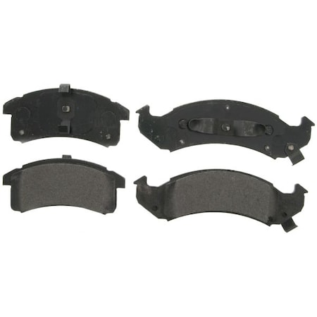Wagner Brakes Semi-Met Disc Pad Set, Zx505 ZX505